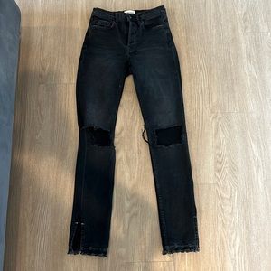 Cotton Citizen split hem Jean